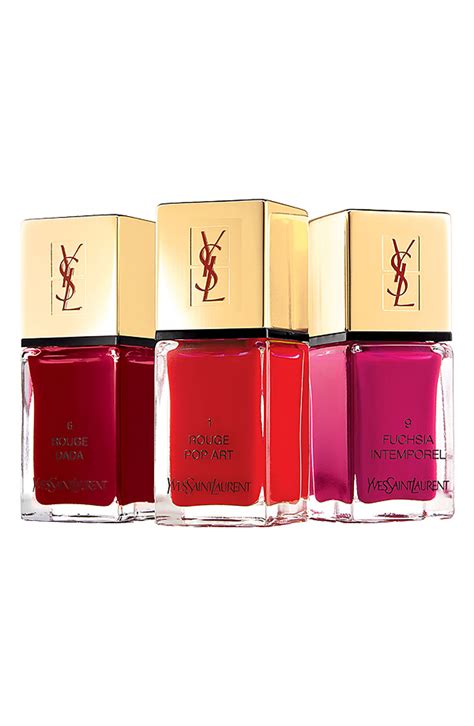 yves saint laurent la laque couture nail lacquer 2017|la laque couture nail varnish.